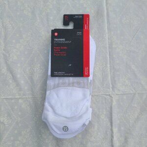 Lululemon Power Stride Tab Socks 3 Pack - White - Size XX-Large (Men's XL)